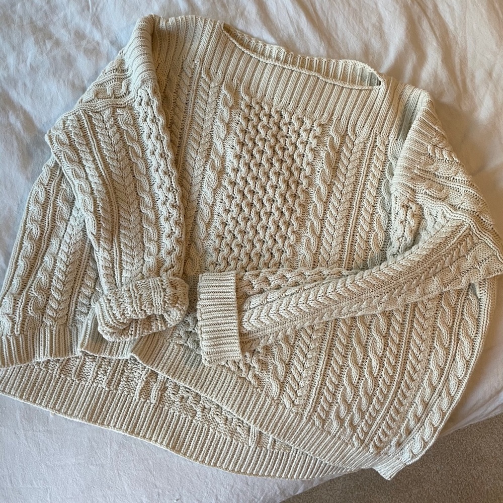 Marc Jacobs cable knit sweater